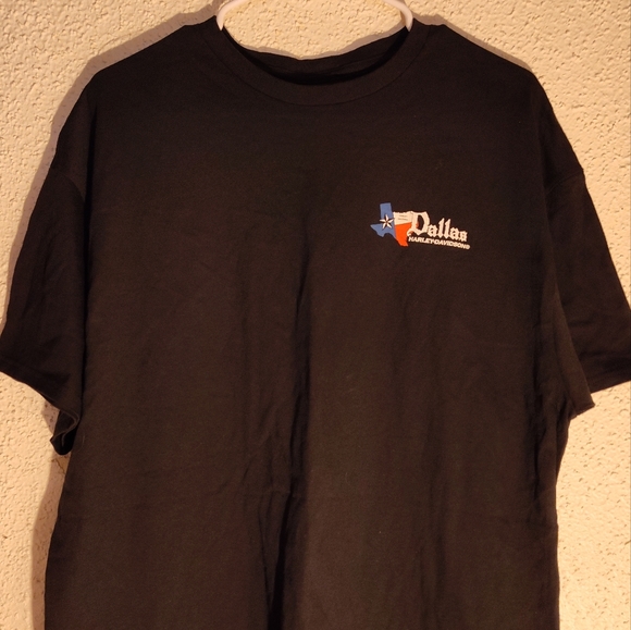 Men's sz XL Dallas Harley-Davison T-Shirt - Picture 2 of 4